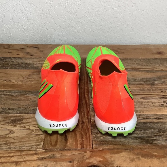 New Adidas Predator Edge.1 TF Turf Soccer Shoes Orange Men's Size 7 GW0952 - Picture 5 of 5